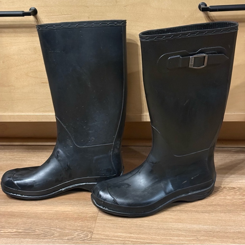 Kamik Olivia Black Rubber Boots